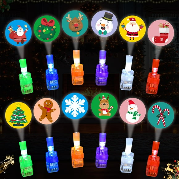 Luces digitales LAKULIO para niños, 36 unidades, para fiestas navideñas