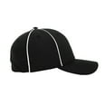 thumbnail image 4 of Great Call Athletics | Professional Referee Hat | Black White Poly Spandex Football Lacrosse Cap | Large/XL (7 3/8 - 7 5/8), 4 of 7