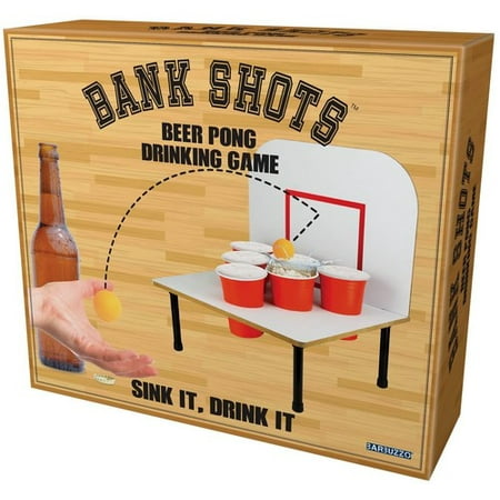 Barbuzzo Bank Shots - Beer Pong Drinking Game