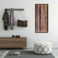 thumbnail image 4 of Kate and Laurel Sylvie 33RPM Framed Canvas Wall Art by Robert Cadloff of Bomobob, 18 x 40, Brown, Decorative Music Art for Wall, 4 of 5