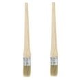 thumbnail image 4 of 2 Pcs Oil Paint Wax Round Brush Professional Painting Brushes Holding, 4 of 8