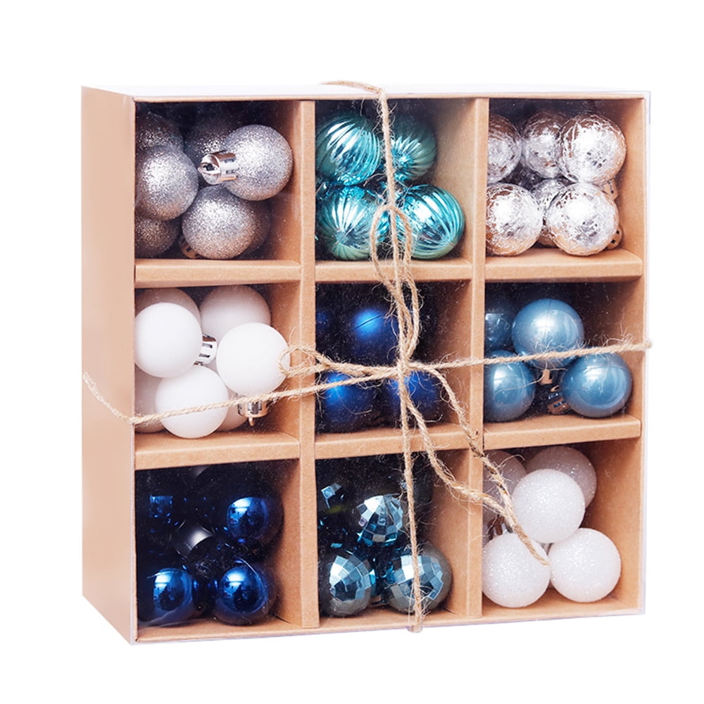 99PCS Shatterproof Christmas Decorations Set Tree Balls for Holiday ...