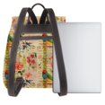 thumbnail image 3 of Disketp Vintage Bird Mochila de Cuero para Mujer, Bolso de Espalda Antirrobo con Estilo para Viaje, Trabajo y Uso Diario, 3 of 4
