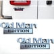 thumbnail image 4 of 2 Emblemas de Coche Old Man Edition, Pegatinas Metálicas 3D, Emblemas de Coche Old Man Addition, Adhesivos Impermeables y Resistentes Al Óxido D, 4 of 5
