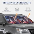 thumbnail image 4 of Vsdgher Astronaut In Cosmic Garden Print Car Windshield Sun Shade, Reflective Sunshade Window Sunshade Sun Visor Protector Fit for Cars,Trucks,SUVs-Large, 4 of 6