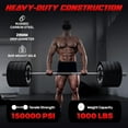 thumbnail image 2 of Olympic Barbell, 1000lb Capacity 7FT Weight Bar for Strength Training, 2 Inch Strength Training Bar With Knurled Grip for Squats bar Home Gym Workout, 2 of 8