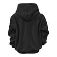 thumbnail image 3 of Women's Oversized Hooded Sweatshirt With Pet Pouch Front Pocket, Lined Pullover Hoodie For Small Dogs Cats And Daily Wear, 3 of 7