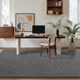 thumbnail image 5 of Noahas Soft Low Pile Rug Modern Area Rugs for Bedroom Living Room,Suitable for Boys Girls Teenagers and Adults with Super Soft Touch , Black Grey , 6' x 9', 5 of 8