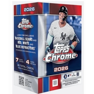 Topps 2023 Chrome Baseball Trading Card Packs - Factory Sealed