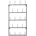 thumbnail image 2 of Cup Rack, Wrought Iron Tea Cup Rack Wall Mounted Coffee Mug Storage Display Organizer Black, 2 of 8