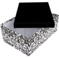 thumbnail image 3 of Caja de almacenamiento Pioneer para álbumes de fotos, diseño pesado de damasco, 3 of 6