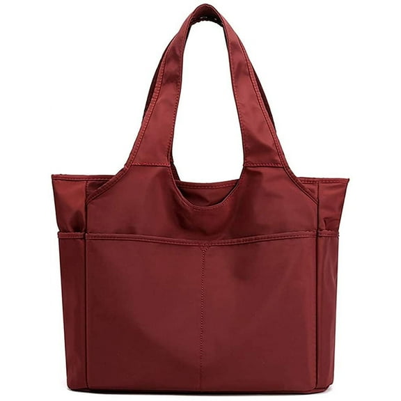 HMSHA Nylon Large Tote for Women Waterproof Shoulder Handbag Fashion Work Bag Functional Clinical Bag