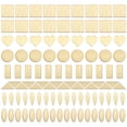 thumbnail image 2 of Discos de madera sin terminar perfecl 100 piezas para manualidades, 2 of 7