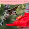 thumbnail image 3 of Unique Bargains Hummingbird Feeder Parts Durable Hummingbird Feeder Replacement Flowers Easy Installation Red 16 Pcs, 3 of 7