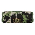 thumbnail image 2 of Paquete de altavoces portátiles impermeables JBL FLIP 7 (Squad) con funda X-Halo (negra), 2 of 7