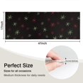 thumbnail image 5 of Black Christmas Star Pattern Kitchen Rug Mat,Kitchen Runner Rugs Non Skid Washable,Decorative Kitchen Floor Mats for Kitchen,Sink,Laundry,17"X47", 5 of 5