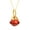 RED, variant on Gold Tone Chain Power Ring - Red - NE-ACQN4759H