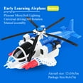 thumbnail image 5 of Godderr Kids Baby Airplane Toys Electric Helicopter Toys Kids Electric Helicopter Rotating Sound and Light Music Airplane Toys Suitable for Baby Ages 3-9 Years Old, 5 of 6