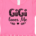 thumbnail image 3 of Inktastic My Gigi Loves Me Girls Gift Baby Girl Dress, 3 of 4