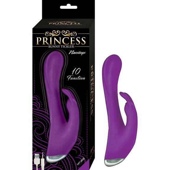 Nasstoys Princess Bunny Tickler - Purple, G-Spot Vibrator