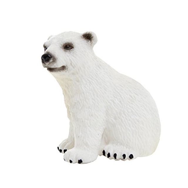 Schleich Polar Bear Cub Toy Figure
