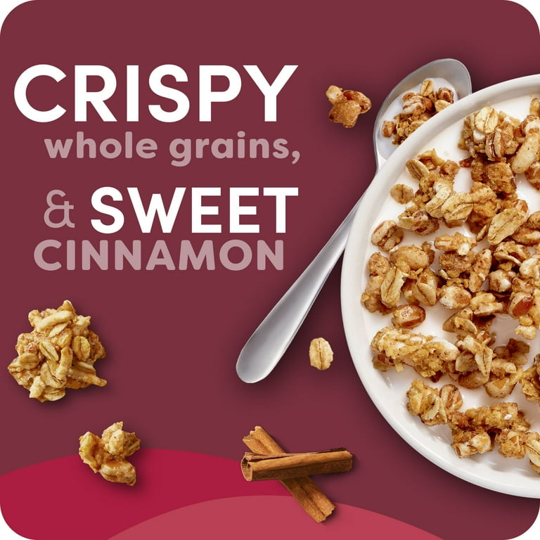 Kashi, Vegan Cereal, Cinnamon Crunch 17.4oz box, High Protein
