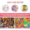 thumbnail image 2 of EISHOW 15000 Mix Water Gel Beads for Vases,Vase Fillers for Floating Pearls, Floating Candle Making, Wedding Centerpiece, Floral Arrangement, Soilless Planting,for Ages 14+, 2 of 7