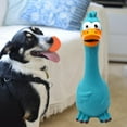 thumbnail image 2 of Durable Funny Latex Screaming Chicken Pets Dog Squeaker Interactive Chew Toy Blue, 2 of 6