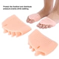 thumbnail image 6 of NestledNature Valgus Corrector, 1 Pair Silicone Straightener Hallux Valgus Corrector Toe Protector Foot Care, Hallux Valgus Corrector For Hammer Toes, Claw Toes, 6 of 8