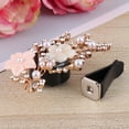 thumbnail image 5 of Sparkling Car Perfume Clip Rhinestone Branch Floral Shape Vent Clip Aromatherapy Diffuser Solid Perfume Charms Dashboard Bling De, 5 of 8