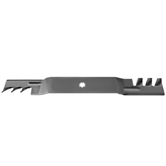 RAParts B1PD5016 Toothed Mulching Mower Blade Fits John Deere Models Z225 Z235 EzTrak Replaces AM137328