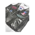 thumbnail image 2 of Harley-Davidson Baby Girls' Faux Leather Vest Short Sleeve Creeper (9/12M), Harley Davidson, 2 of 2
