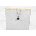 thumbnail image 4 of Natural Lava Initial Necklace By Pink Box, 4 of 25