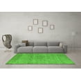 thumbnail image 3 of Ahgly Company Indoor Square Oriental Green Industrial Area Rugs, 5' Square, 3 of 4