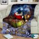 thumbnail image 1 of Manta de franela de felpa suave ultraligera para sofá, cama, sofá, los mejores regalos de oficina, Feliz Navidad, 1 of 4