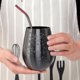 thumbnail image 3 of 2 Pcs Wine Tumbler Stainless Steel Stemless Wine Glass For Travel, 3 of 5