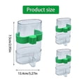 thumbnail image 2 of 2-Pack Bird Baths for Cages: Water Dispensers & Feeding Stations, 2 of 5