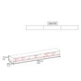 thumbnail image 3 of 71" Wide, Floating Entertainment Center | In Studio, Simple Installation, 3 of 4