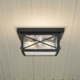 thumbnail image 6 of Nuvo Lighting Wingate 2 Light Outdoor Flush, 6 of 12