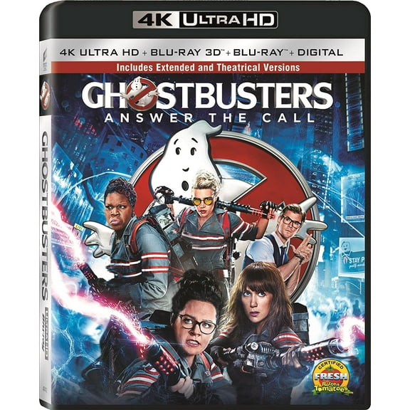 New Ghostbusters 2016 (4K / 3D / Blu-ray   Digital)