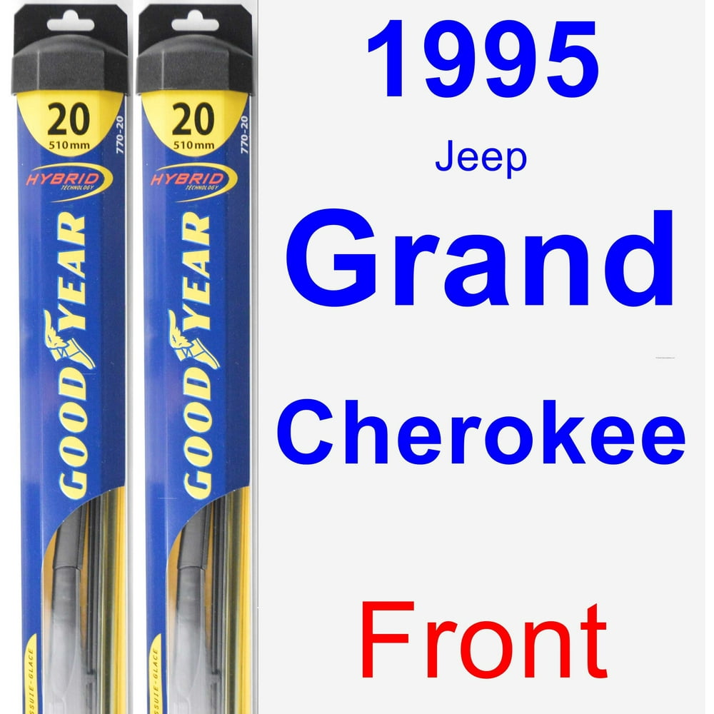 1995 Jeep Grand Cherokee Windshield Wiper Size