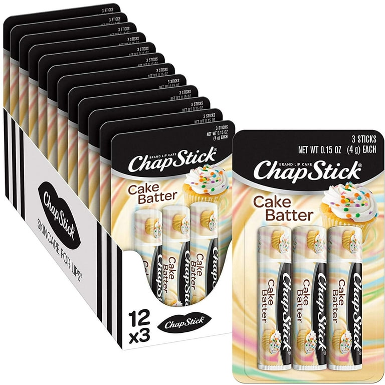 Chapstick Cake Batter