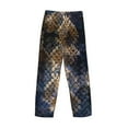 thumbnail image 5 of Balery Men'S Watercolor Snake Skin Pants,Sleepwear Pants,Pajama Pants,Pj Bottoms Drawstring And Pockets-Small, 5 of 9