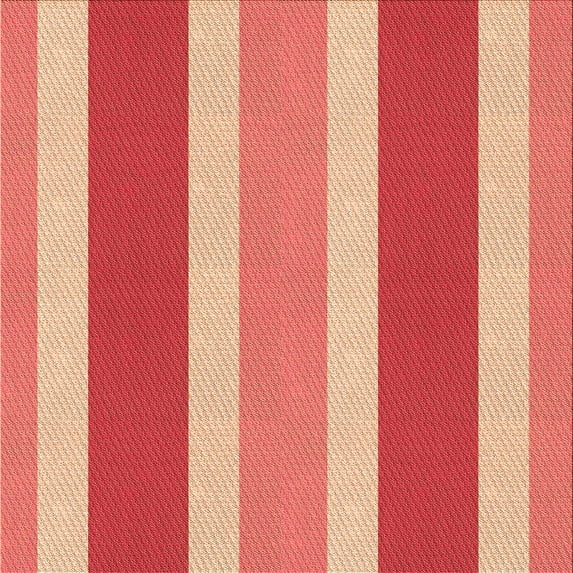 Ahgly Company Machine Washable Indoor Square Transitional Light Salmon Rose Pink Area Rugs, 6' Square