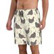 thumbnail image 2 of Balery Funny Chicken Traje de Baño Estilo Hawaiano para Hombre, Shorts de Secado Rápido con Bolsillos-Large, 2 of 6
