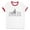 White/Red, variant on Skyline Omaha Nebraska Ringer Tee Shirt Unisex Small White/Kelly Green