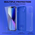 thumbnail image 5 of Compatible with iPhone 13 Case, Premium Silicone Upgraded [Camera Protection]  [Soft Anti-Scratch Microfiber Lining] Phone Case for iPhone 13 6.1 inch - Klein Blue, 5 of 14
