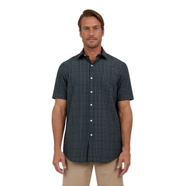 Chaps Men's and Big Men's Short Sleeve Everyday Performance Shirt, Sizes S-3XL