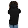 thumbnail image 2 of Michelle Hartman Hang Over Hoodie, Sizes S-3X (Black, XL), 2 of 4