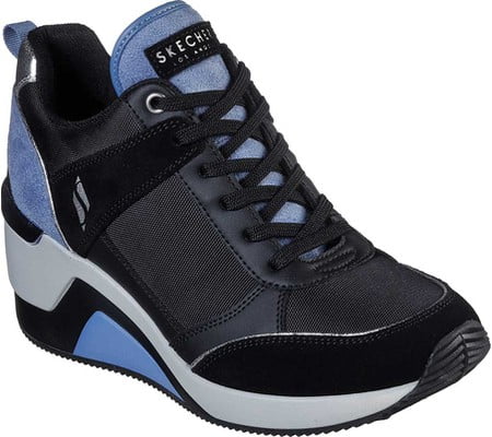 skechers heel sneakers